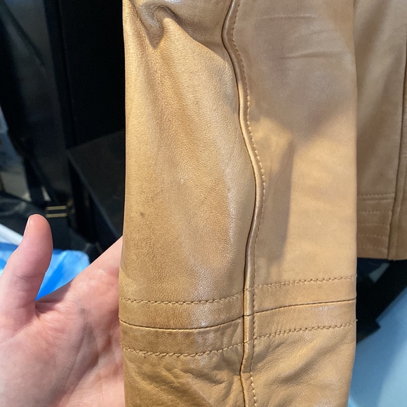 Danier Genuine Leather Moto Jacket - Picture 8 of 9